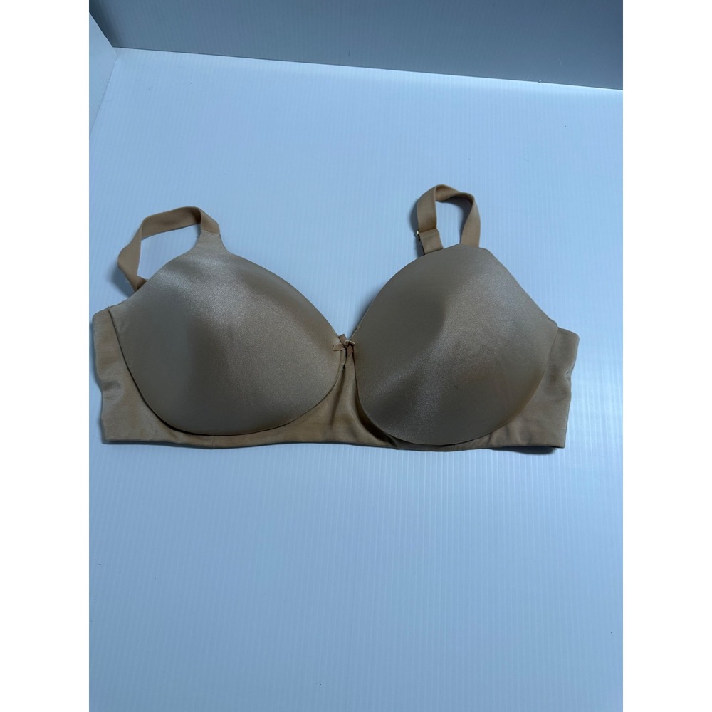Comfort Choice Tan Underwire Full Coverage Contour Bra 48C Tan Beige Nude